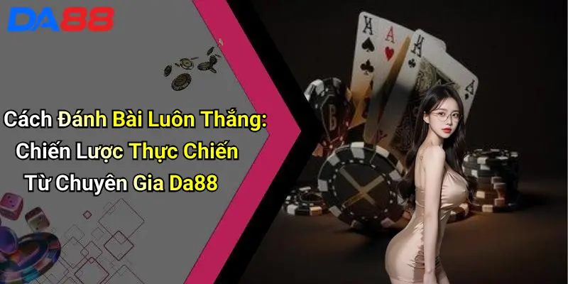 Cách Đánh Bài Luôn Thắng: Chiến Lược Thực Chiến Từ Chuyên Gia Da88 1 Cách Đánh Bài Luôn Thắng: Chiến Lược Thực Chiến Từ Chuyên Gia Da88